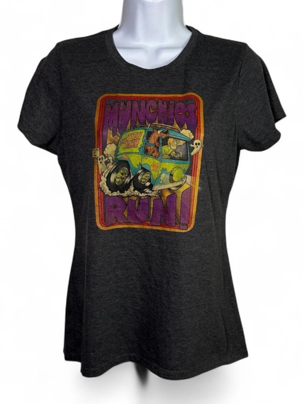 Scooby Doo Retro Print Slim Fit T-Shirt